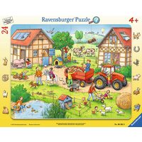 Puzzle Ravensburger - My Little Farm, 24 Teile