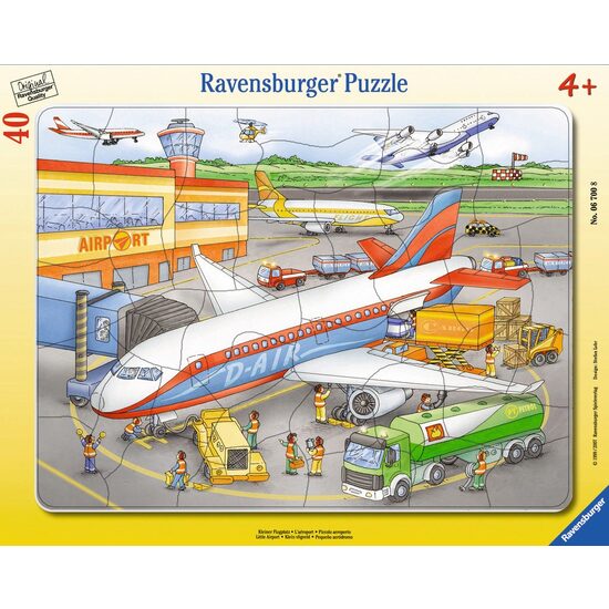 Puzzle Ravensburger - Kleiner Flughafen, 40 Teile