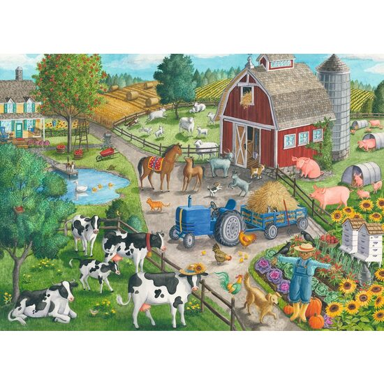 Puzzle Ravensburger - Ferma, 60 piese