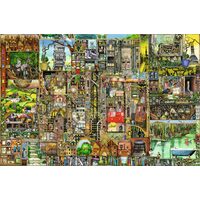 Puzzle Ravensburger - Bizarre City, 5000 Teile