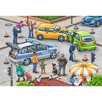 Puzzle Ravensburger - Polizei, 2x12 Teile