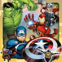 Puzzle Ravensburger - Marvel Avengers, 3x49 Teile