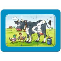 Puzzle Ravensburger - Tierfreunde, 3x6 Teile