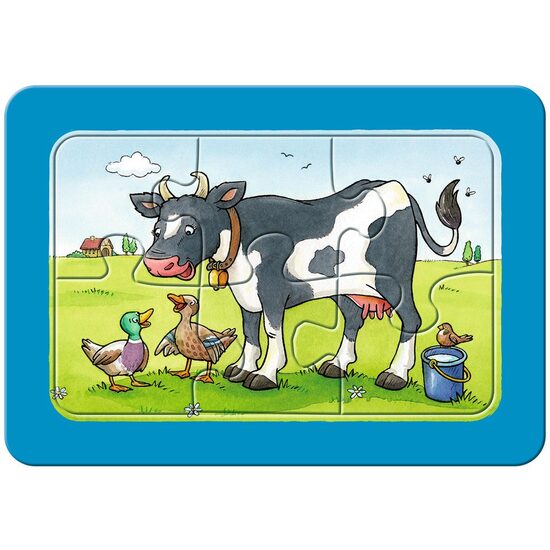 Puzzle Ravensburger - Tierfreunde, 3x6 Teile