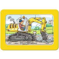 Puzzle Ravensburger - Maschinen, 3x6 Teile