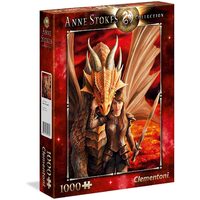 Puzzle Clementoni - Anne Stokes: La Forza Interiore, 1000 pezzi