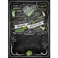 Clementoni Puzzle - Puzzle da Lavagna Nera - Cheers, 1000 pezzi