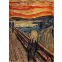 Puzzle Clementoni - Edvard Munch: L'Urlo, 1000 pezzi