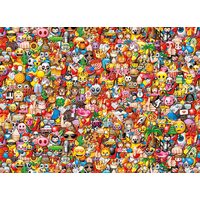Puzzle Clementoni - Emoji - Puzzle Impossibile!, 1000 pezzi difficili