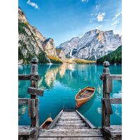 Puzzle Clementoni - Lago di Braies, 500 pezzi