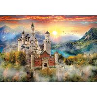 Puzzle Clementoni - Neuschwanstein, Germania, 2000 pezzi