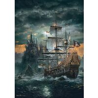 Puzzle Clementoni - La Nave Pirata, 1500 pezzi