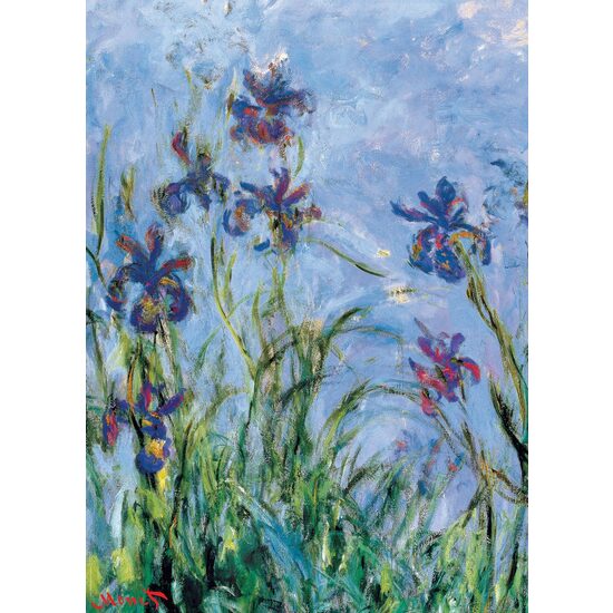 Puzzle Eurographics - Claude Monet : Iris (Détail), 1000 pièces (6000-2034)