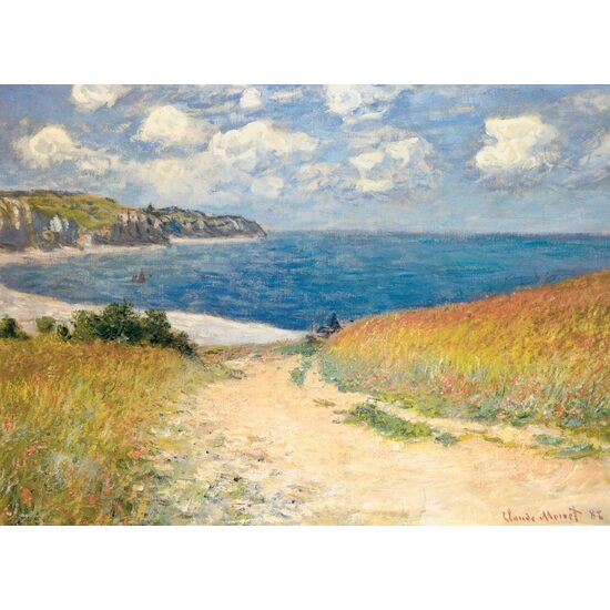 Puzzle Eurographics - Claude Monet: Sentiero attraverso i campi di grano, 1000 pezzi