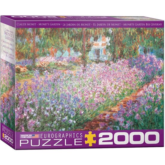 Puzzle Eurographics - Claude Monet: The Artist's Garden, 2000 piese