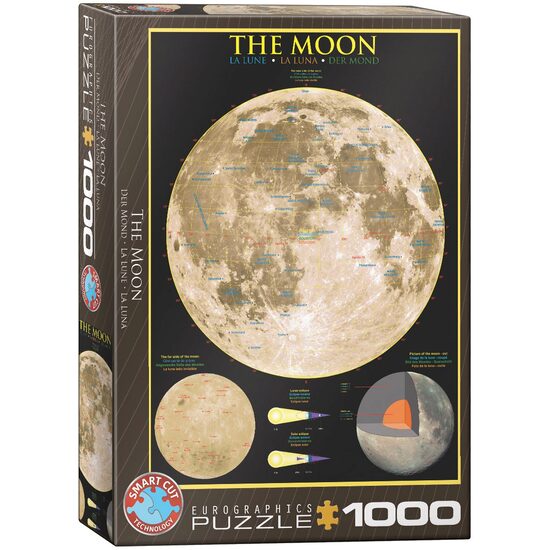 Puzzle Eurographics - Der Mond, 1000 pièces