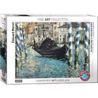 Puzzle Eurographics - Edouard Manet: Le Grand Canal, Venedig, 1000 Teile