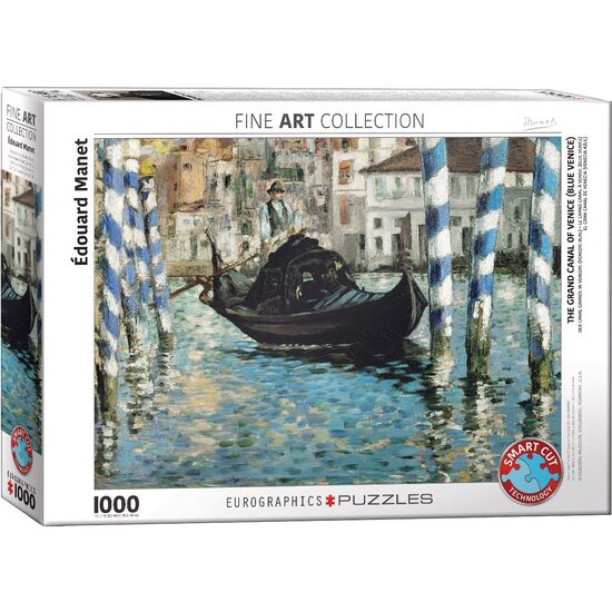 Puzzle Eurographics - Edouard Manet: Le Grand Canal, Venedig, 1000 Teile