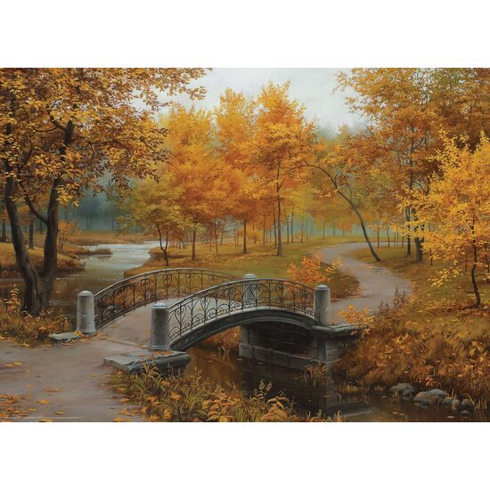 Puzzle Eurographics - Eugeny Lushpin: Autumn in an Old Park, 1000 pieces