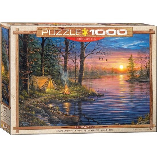 Puzzle Eurographics - Brume du soir, 1000 pièces