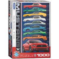 Puzzle Eurographics - Ford Mustang 50. Jubiläum, 1000 Teile
