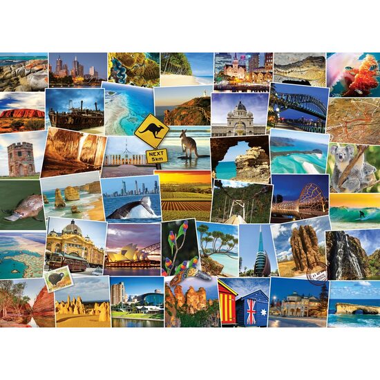 Puzzle Eurographics - Globetrotter Australie, 1000 pièces