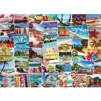 Puzzle Eurographics - Globetrotter Beaches, 1000 Teile