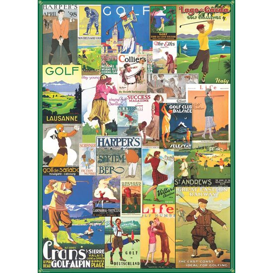 Puzzle Eurographics - Golf Around the World, 1000 Teile