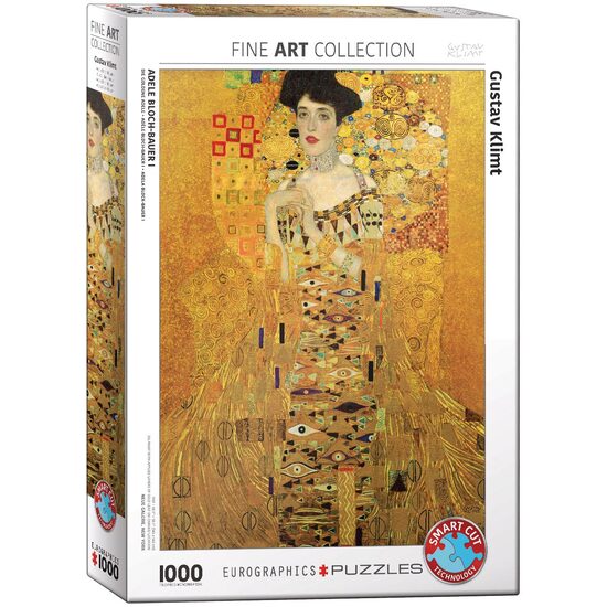 Puzzle Eurographics - Gustav Klimt: Bildnis Adele Bloch-Bauer, 1000 Teile