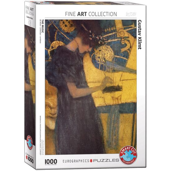 Puzzle Eurographics - Gustav Klimt: Die Musik, 1000 Teile