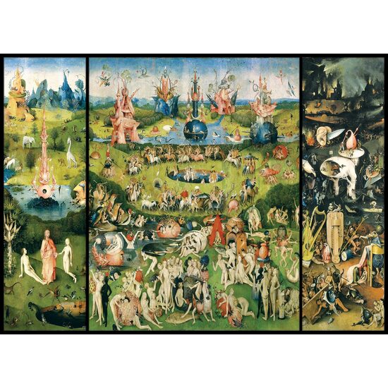 Eurographics Puzzle - Hieronymus Bosch: Der Garten der Lüste, 1000 Teile