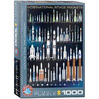 Puzzle Eurographics - International Space Rockets, 1000 piese