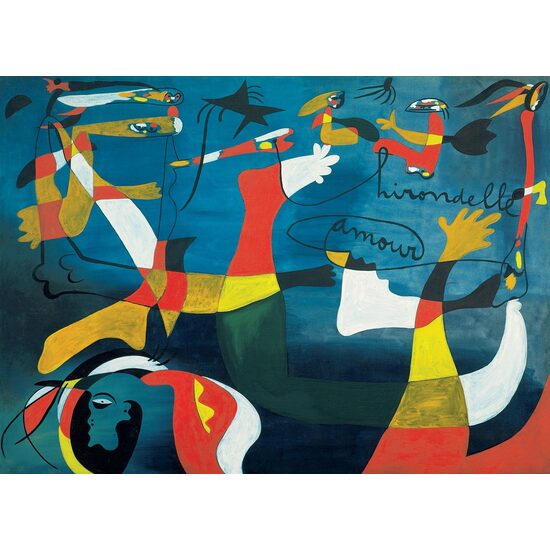 Puzzle Eurographics - Joan Miro: Hirondelle Amour, 1000 Teile