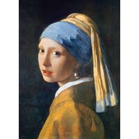 Puzzle Eurographics - Johannes Vermeer: Das Mädchen mit dem Perlenohrring, 1665, 1000 Teile