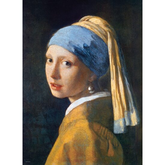 Puzzle Eurographics - Johannes Vermeer: Das Mädchen mit dem Perlenohrring, 1665, 1000 Teile