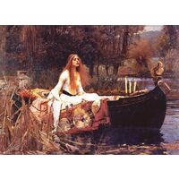 Puzzle Eurographics - John William Waterhouse: Waterhouse: The Lady of Shalott, 1888, 1000 Teile