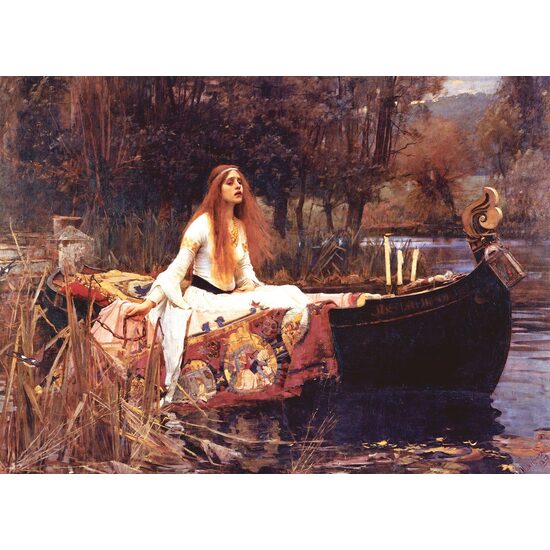 Puzzle Eurographics - John William Waterhouse: Waterhouse: The Lady of Shalott, 1888, 1000 Teile