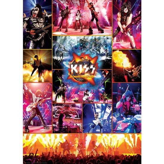 Puzzle Eurographics - KISS Lo spettacolo più caldo del mondo, 1000 pezzi