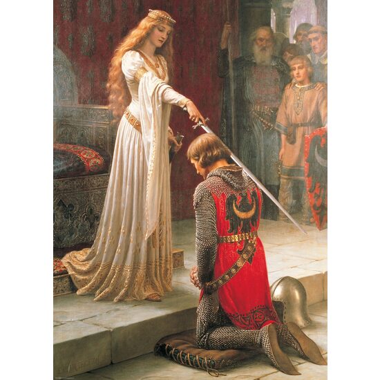 Puzzle Eurographics - Leighton Edmund Blair: Der Ritterschlag, 1000 Teile