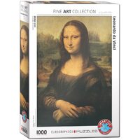Puzzle Eurographics - Leonardo Da Vinci: Mona Lisa, 1000 Teile