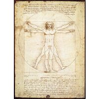 Puzzle Eurographics - Leonardo Da Vinci: Vitruvian Man, 1000 Teile