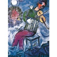 Puzzle Eurographics - Marc Chagall: Der blaue Geiger, 1000 Teile