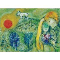 Puzzle Eurographics - Marc Chagall: Die Liebhaber von Vence, 1000 Teile