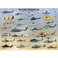 Puzzle Eurographics - Militärhubschrauber, 1000 Teile
