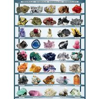 Puzzle Eurographics - Mineralien der Welt, 1000 Teile