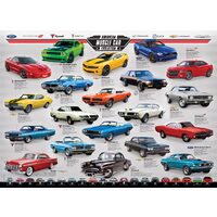 Puzzle Eurographics - Muscle Car Evolution, 1000 Teile