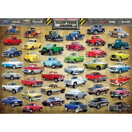 Puzzle Eurographics - Pick Up Evolution, 1000 Teile