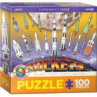 Puzzle Eurographics - Raketen, 100 Teile