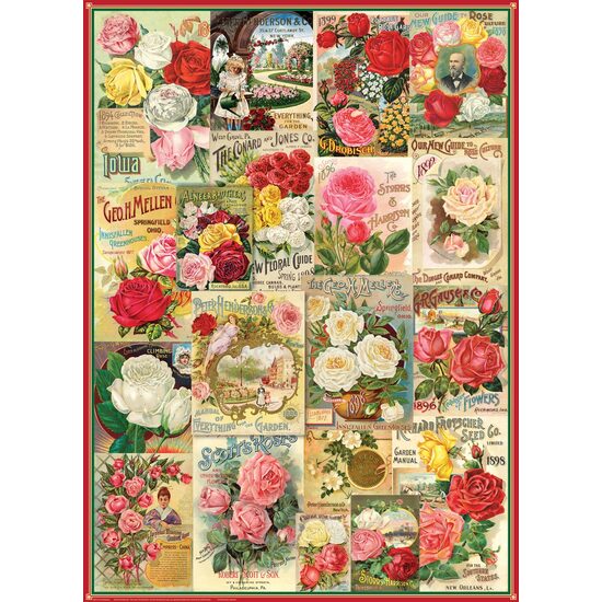 Puzzle Eurographics - Rosensamenkatalog, 1000 Teile