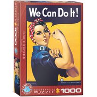 Puzzle Eurographics - Rosie the Riveter: We Can Do It!, 1000 Teile
